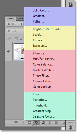 pixel sorter on adjustment layers