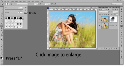 This Photoshop tutorial can work on all CS versions, including CC Creative Cloud.