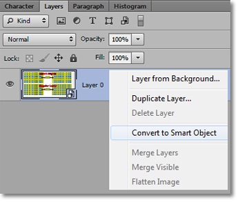 Not stupid layers in Photoshop.