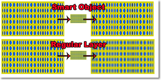 Smart layer comparison.